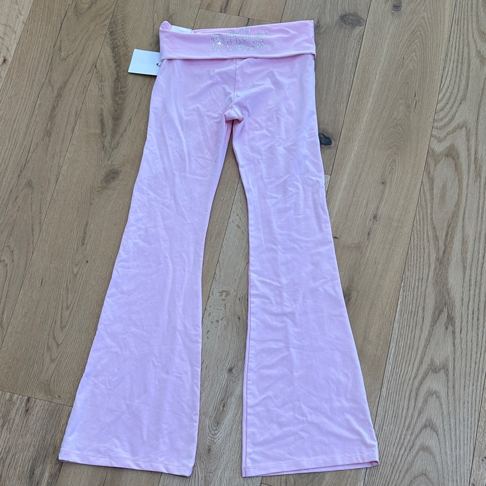 PINK x LoveShackFancy pink pants